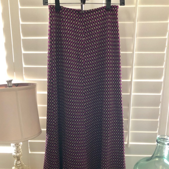 Vintage HENRI BENDEL A line Maxi skirt 💕 - Picture 4 of 4